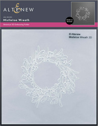 Altenew 3D kohokuviointikansio Mistletoe Wreath