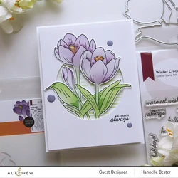 Altenew Winter Crocus -stanssi