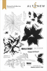 Altenew Poinsettia & Berries -leimasinsetti