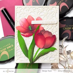 Altenew Craft-A-Flower: Tulip Full Bloom -stanssisetti