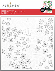Altenew Blooming Flower Bed -sapluuna