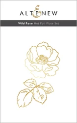 Altenew Wild Rose Hot Foil -kuviolevy