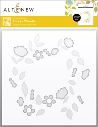 Altenew Flower Wreath -sapluuna