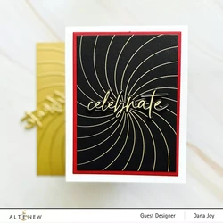 Altenew Rainbow Burst Hot Foil -kuviolevy