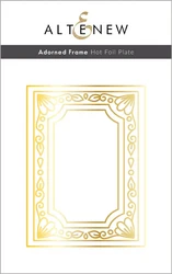 Altenew Adorned Frame Hot Foil -kuviolevy