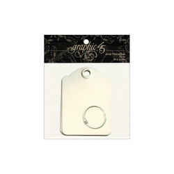 Graphic 45 Artist Trading Tag Album -setti, ivory