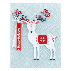 Spellbinders kohokuviointikansio Ski Lodge