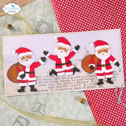 Elizabeth Craft Designs stanssi Santa Claus