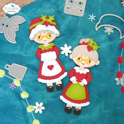 Elizabeth Craft Designs stanssi Mrs. Claus