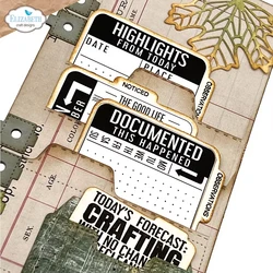 Elizabeth Craft Designs stanssi Planner Essentials 55, File Folder Page with Pockets