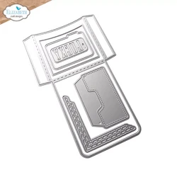 Elizabeth Craft Designs stanssi Planner Essentials, Curved Library Pocket