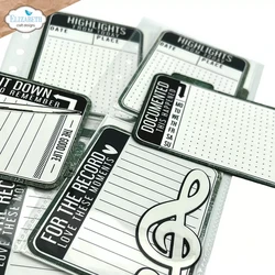 Elizabeth Craft Designs stanssi Planner Essentials, Library Pocket Filler Cards