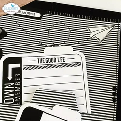 Elizabeth Craft Designs leimasin Crayons with Journaling Cards
