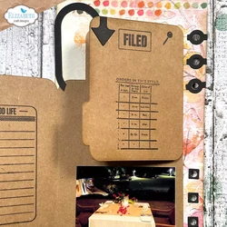Elizabeth Craft Designs leimasin Ink with Journaling Cards