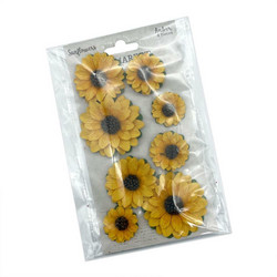 49 and Market Sunflowers paperikukat Amber