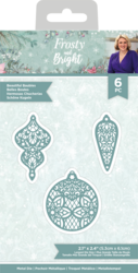 Crafter's Companion Frosty and Bright stanssi Beautiful Baubles