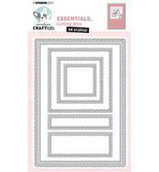 Studio Light CraftLab stanssi Scalloped Square