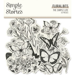 Simple Stories The Simple Life, Floral Bits, leikekuvat