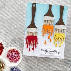 Spellbinders stanssi Artful Brush