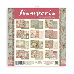 Stamperia paperipakkaus Rose Parfum, 12