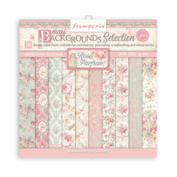 Stamperia paperipakkaus Rose Parfum Maxi Background, 12