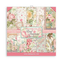 Stamperia paperipakkaus Rose Parfum, 6