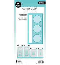 Studio Light Essentials stanssi Slim Passe Partout, Circles