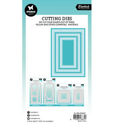 Studio Light Essentials stanssi Card Passe Partout, Rectangle