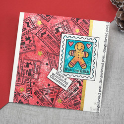 Woodware leimasin Gingerbread Stamp