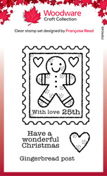 Woodware leimasin Gingerbread Stamp