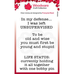 Woodware leimasin Life Status