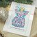 Woodware leimasin Angel Blessings