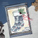 Woodware leimasin Big Bubble Stocking