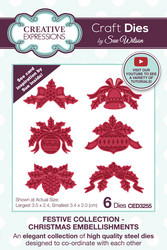 Creative Expressions stanssi Christmas Embellishments