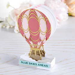 Spellbinders stanssisetti 3D Vignette Hot Air Balloon