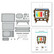 Spellbinders stanssisetti 3D Vignette Retro Television
