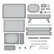 Spellbinders stanssisetti 3D Vignette Retro Television