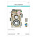 Spellbinders stanssisetti 3D Vignette Twin Lens Camera