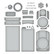 Spellbinders stanssisetti 3D Vignette Twin Lens Camera