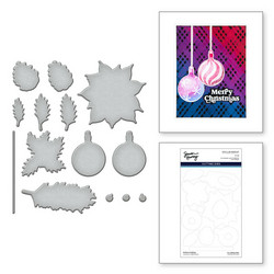 Spellbinders Simon Hurley stanssi Halftone Holiday
