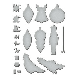 Spellbinders Simon Hurley stanssi Folk Art Ornaments