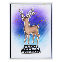 Spellbinders Simon Hurley stanssi Winter Woodland