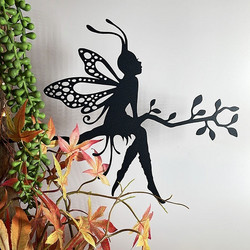 Lavinia Metal Garden Ornaments -metallikoriste puutarhaan Bella, coated