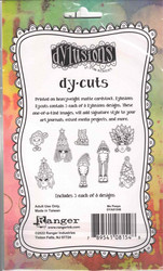 Dyan Reaveley's Dylusions Christmas Dy-Cuts -leikekuvat, Me Peeps