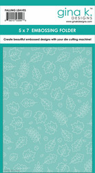 Gina K. Designs kohokuviointikansio Falling Leaves