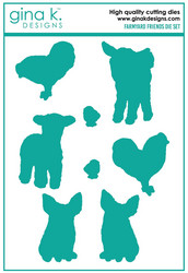 Gina K. Designs stanssi Farmyard Friends