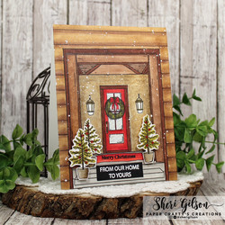 Gina K. Designs leimasin Front Porch Builder