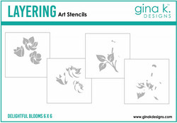Gina K. Designs sapluuna Delightful Blooms