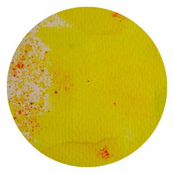 Brusho Crystal Colour -akvarellijauhe, sävy Lemon