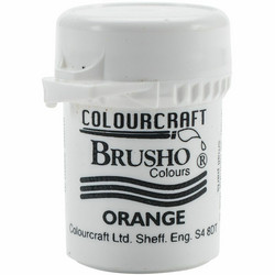Brusho Crystal Colour -akvarellijauhe, sävy Orange
